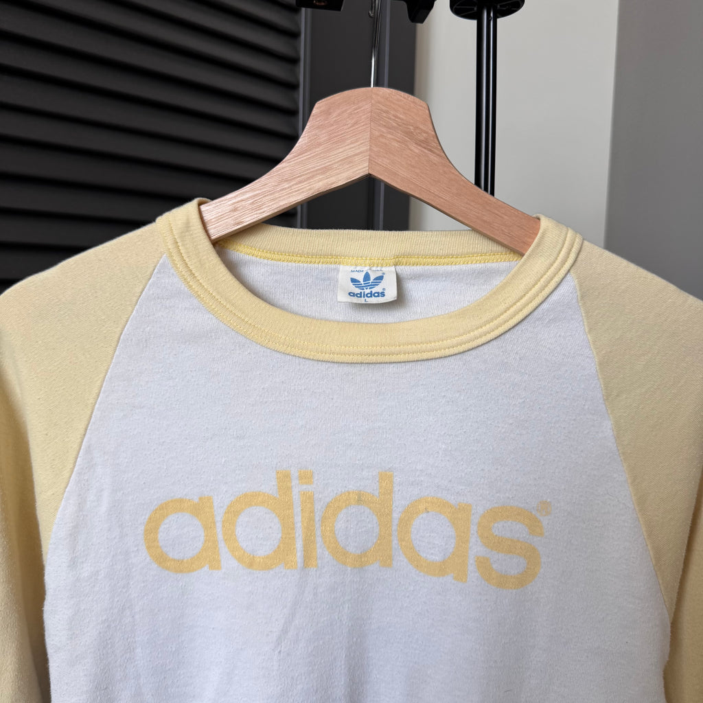 80s Adidas Raglan (L)
