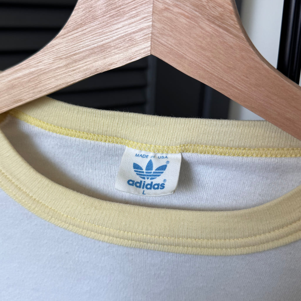 80s Adidas Raglan (L)