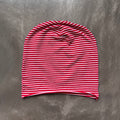 Scrunch Beanie - Red/White