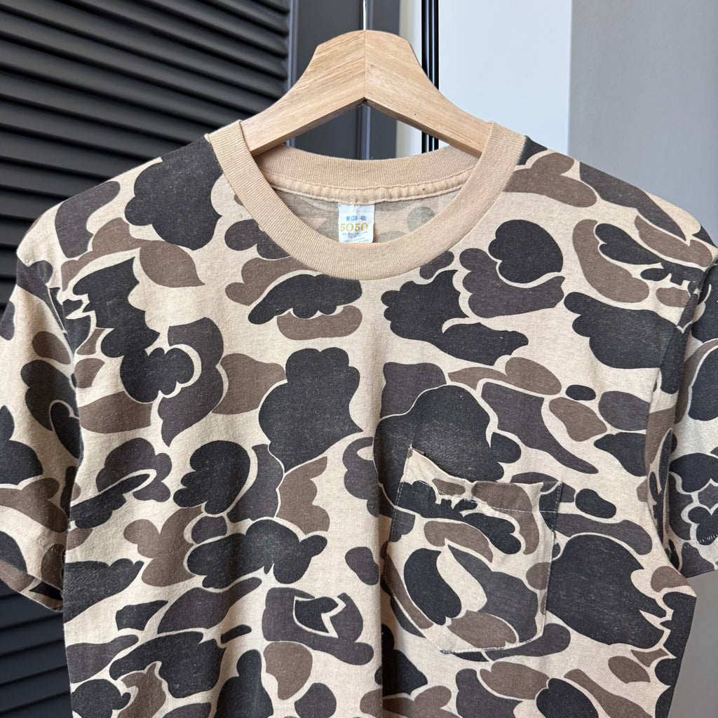 80s Duck Camo Pocket Tee (M)