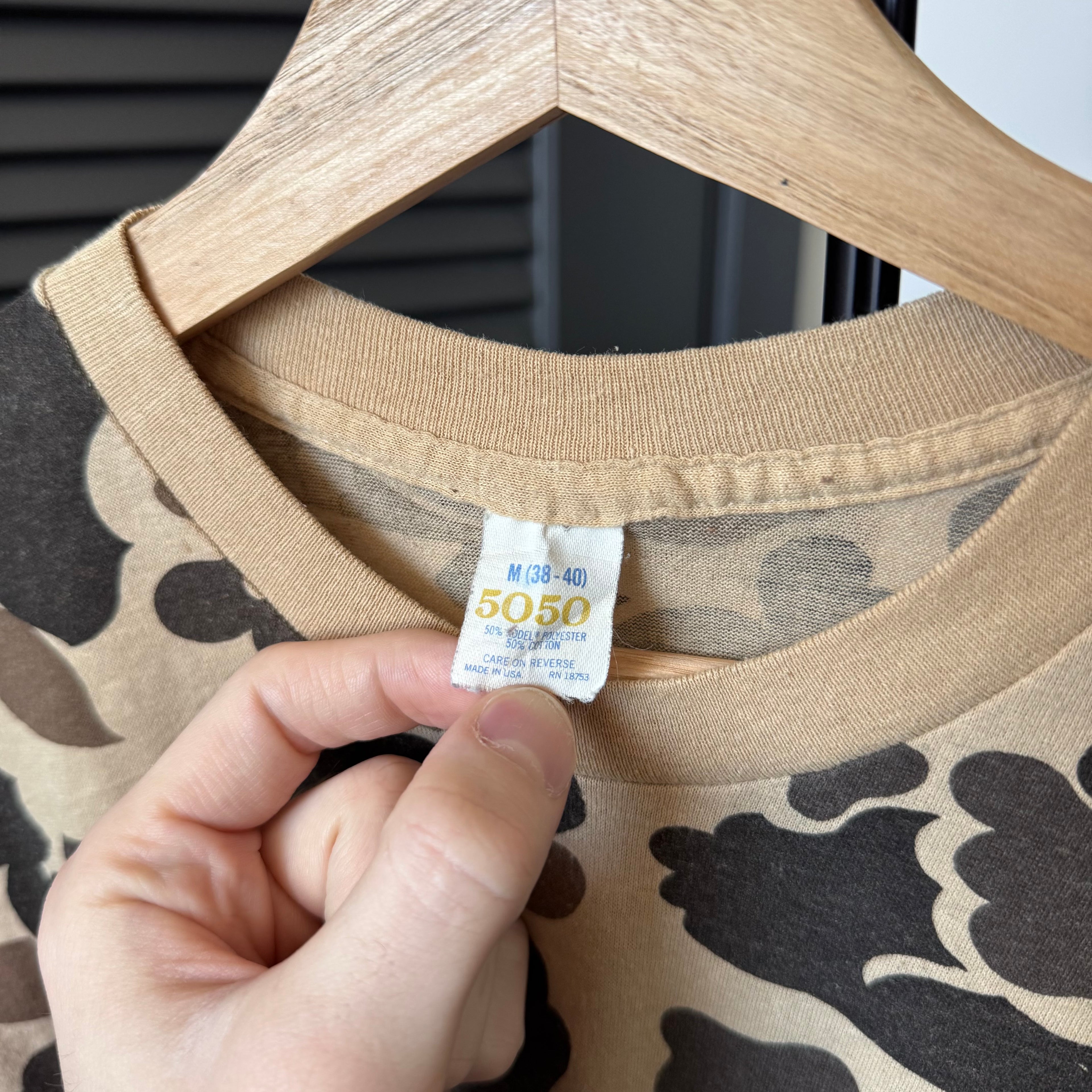 80s Duck Camo Pocket Tee (M)