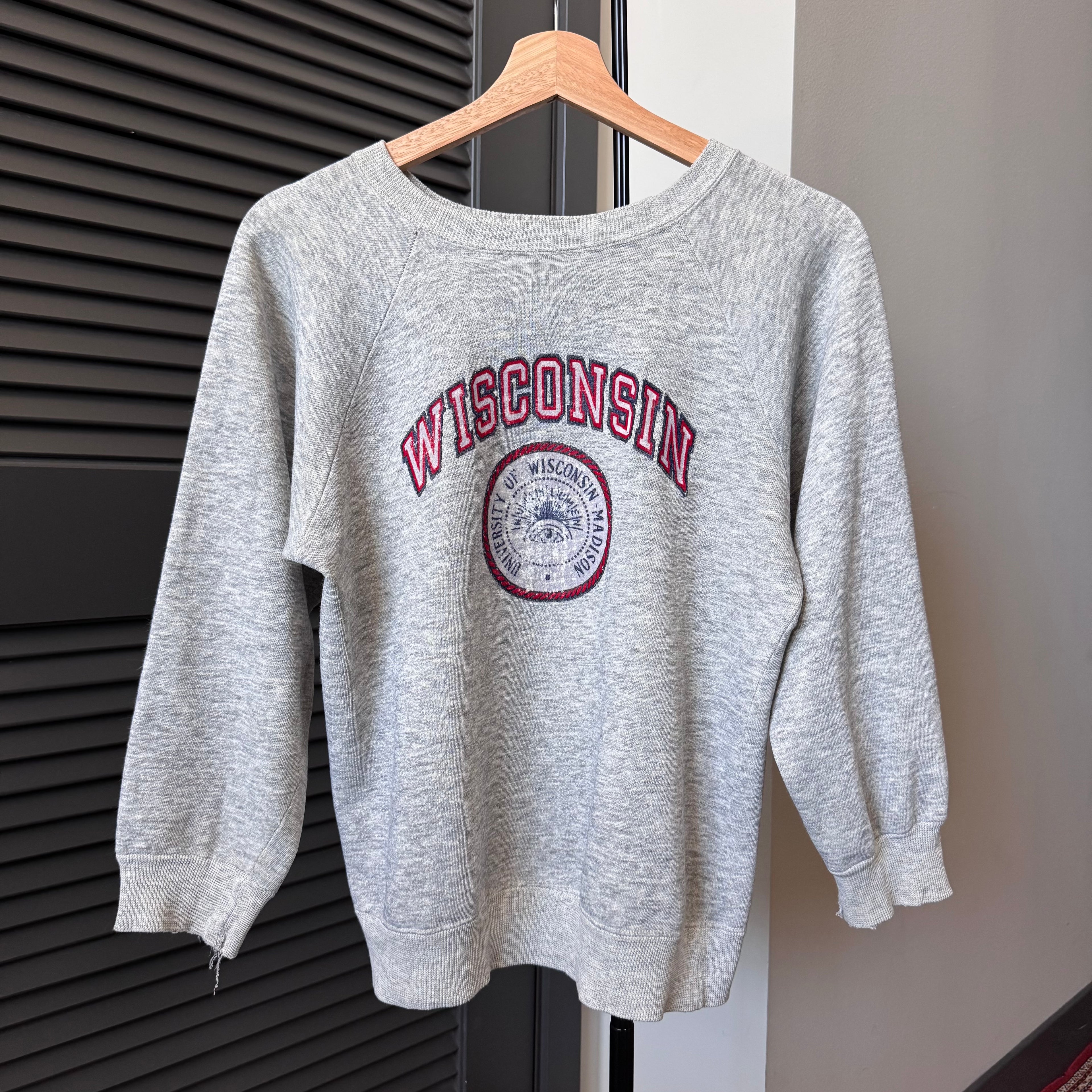 80s Champion Wisconsin Crew (M)